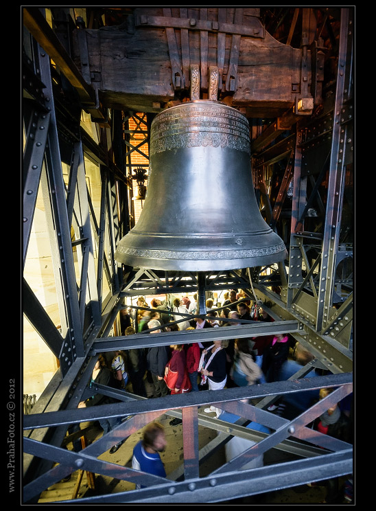 Zvon Václav v katedrále sv. Víta
