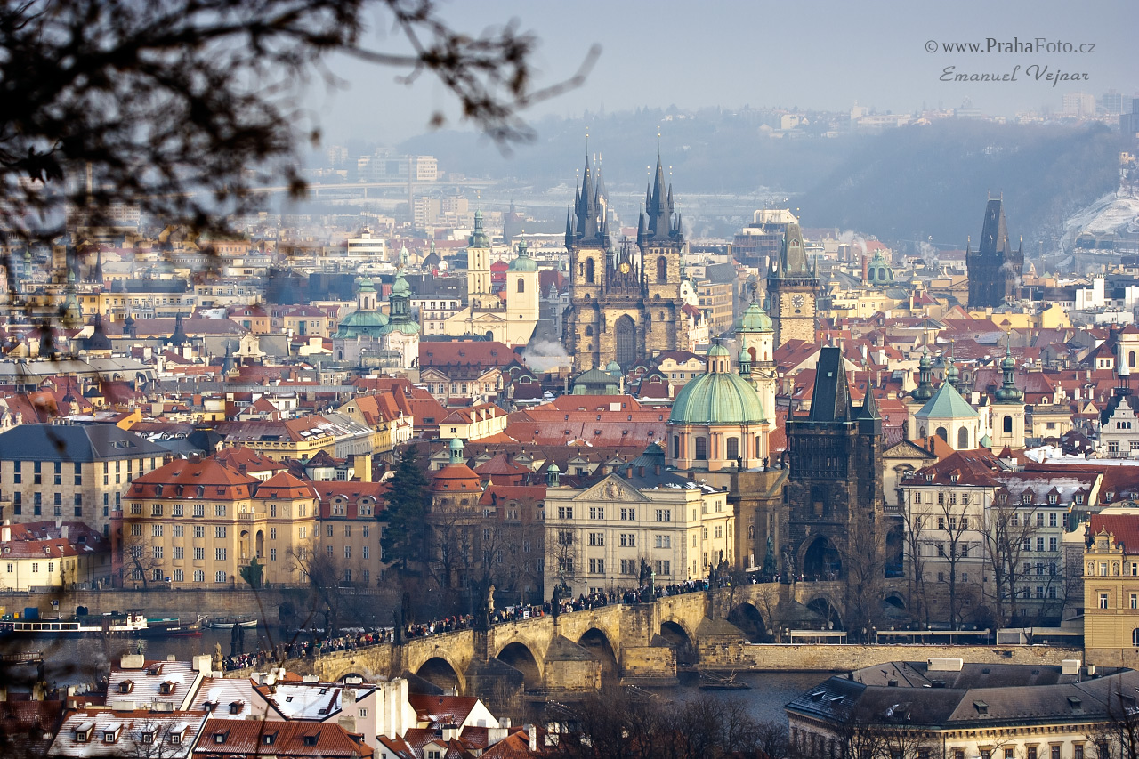 Stará Praha - foto na plochu